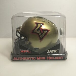 Vintage Bike Las Vegas Outlaws XFL Authentic Mini Helmet